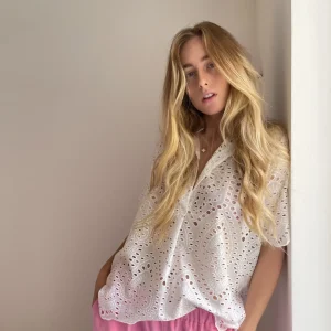 Chemisier « LUCIE » broderie anglaise