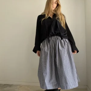 Jupe « AMBRE » carreaux vichy