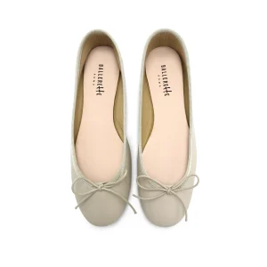 Ballerine in pelle beige