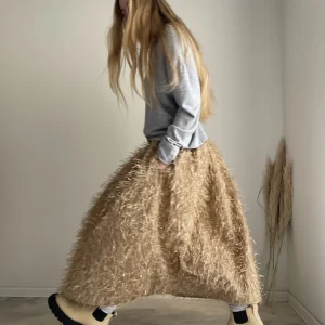 Jupe « AMBRE » bronze