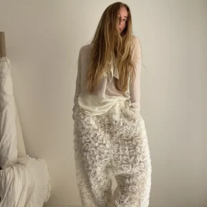 Pantalon « JO » roses en tulle