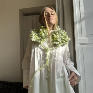 Col amovible laine & mohair