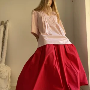 Jupe « MICHELLE » rouge coquelicot