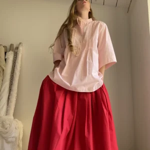 Chemisier « LILY » rose pâle