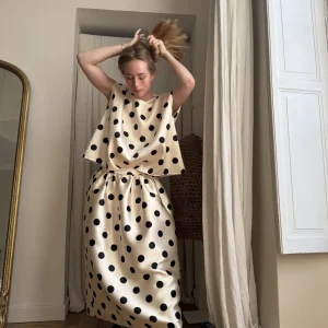 Jupe « AMBRE » à pois