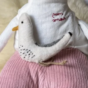 Broche mouette laine bouillie