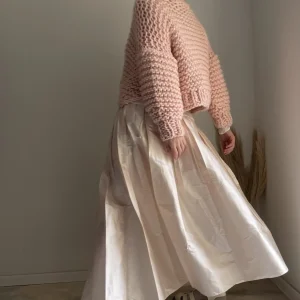 Jupe « MICHELLE » soie shantung