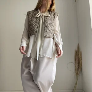 Gilet sans manches matelassé