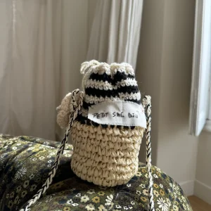 Petit sac « Dju » crocheté main