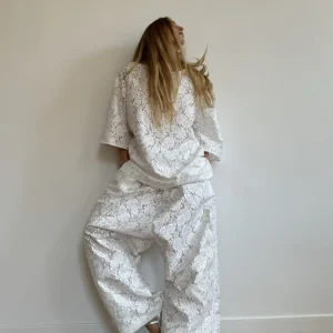 Teeshirt « LUCIEN » dentelle brillante