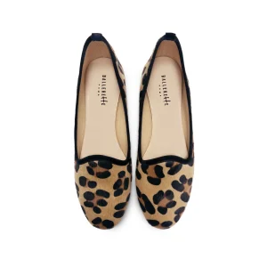 Slippers donna in cavallino maculato